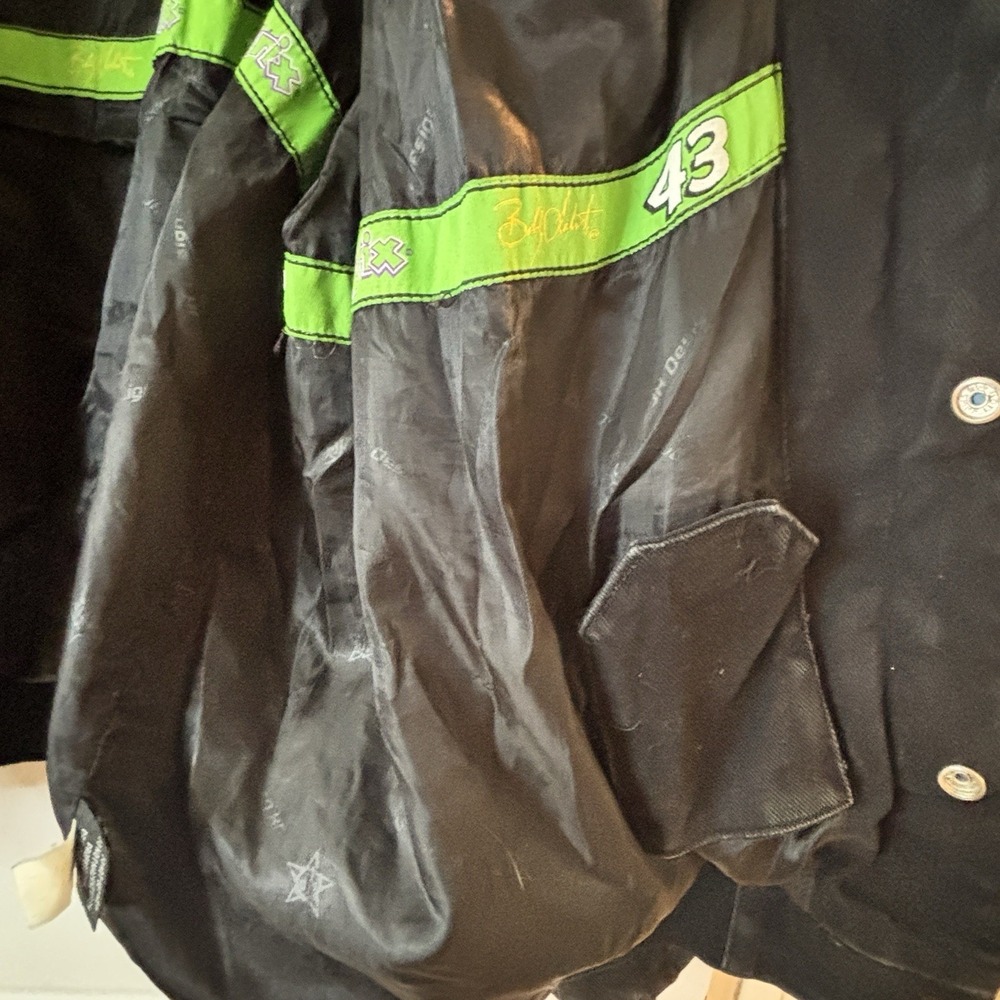Vintage Trix Nascar Jacket Mens 3XL   JH Design Bobby LaBonte Racing Rare - Picture 10 of 12